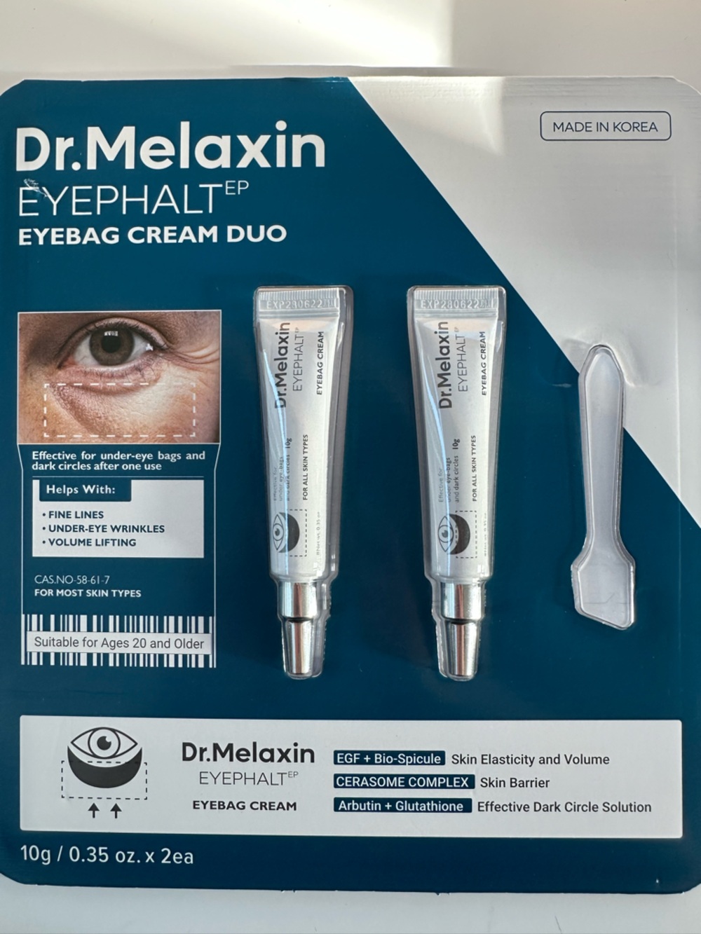 Dr.Melaxin Eyephalt Eyebag Cream set of 2